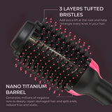 Rotating Hair Brush Dryer  3 in 1 – The All-in-One Solution for Perfect Hair