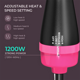 Rotating Hair Brush Dryer  3 in 1 – The All-in-One Solution for Perfect Hair