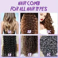 Detangling Brush for Curly Hair – Curl Define Pro