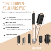 Hair Styler Rotating Brush: Blow Dry, Curl & Volumize in One Tool