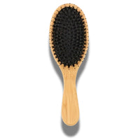 Boar Bristle Brush for Oily Hair – Balance Oil & Shine