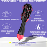 Brosse brushing chauffante: séchez, coiffez et donnez du volume en une seule étape 