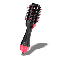 Rotating hair brush dryer for quick drying and styling
