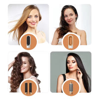Brosse soufflante 5 en 1 : sécher, boucler, lisser, donner du volume et onduler 