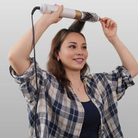 Brosse soufflante 5 en 1 : sécher, boucler, lisser, donner du volume et onduler 