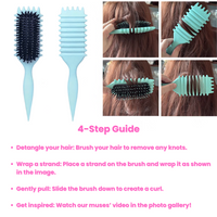 Curly Hair Brush – Smooth, Defined Curls with Every Stroke
