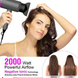 Lightweight Hair Dryer with Diffuser – Effortless Styling