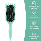 Curly Hair Brush – Light Blue