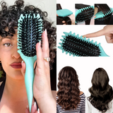 Curly Hair Brush – Light Blue